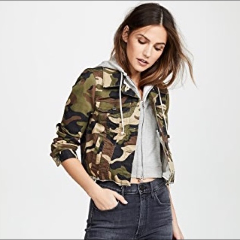 Veronica Beard Cara Camo Jacket Sz Small